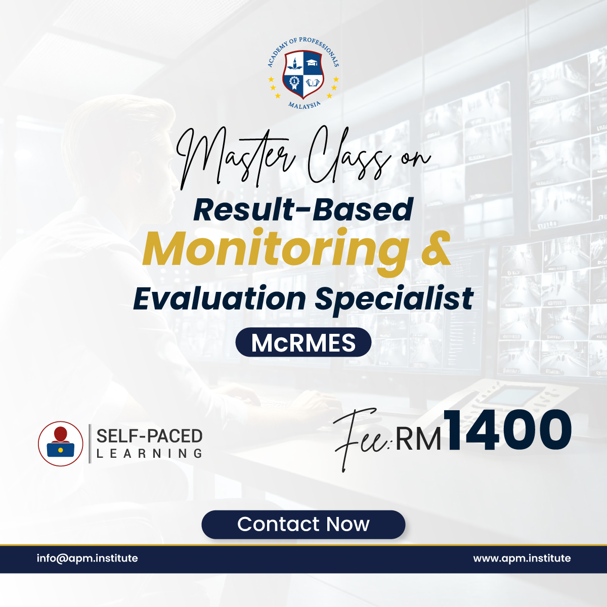 Master Class on Result-Based Monitoring & Evaluation Specialist (McRMES)
