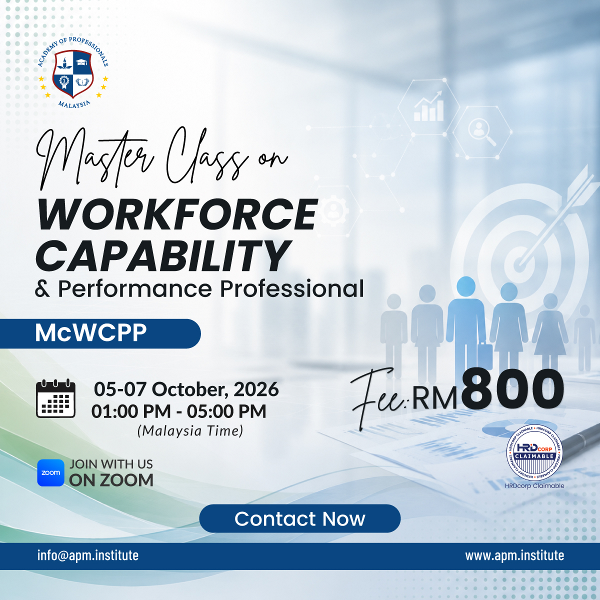 Master Class on Workforce Capability & Performance Professional (McWCPP)-1st Batch