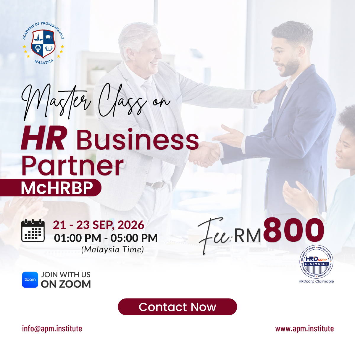Master Class on HR Business Partner (McHRBP)-28th Batch